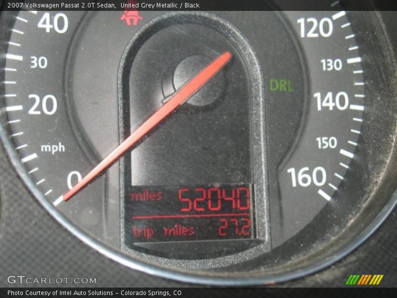 United Grey Metallic / Black 2007 Volkswagen Passat 2.0T Sedan