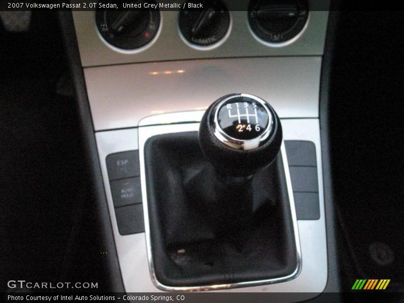 United Grey Metallic / Black 2007 Volkswagen Passat 2.0T Sedan