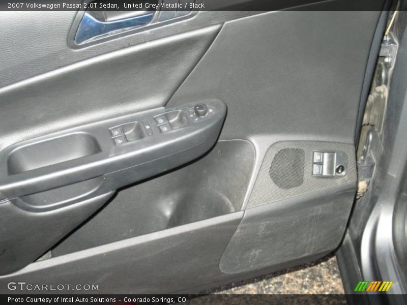 United Grey Metallic / Black 2007 Volkswagen Passat 2.0T Sedan
