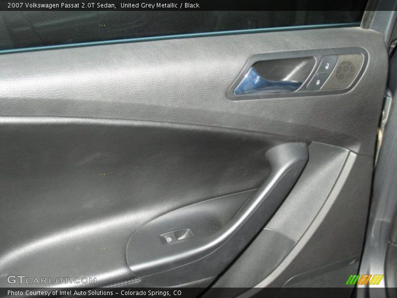 United Grey Metallic / Black 2007 Volkswagen Passat 2.0T Sedan