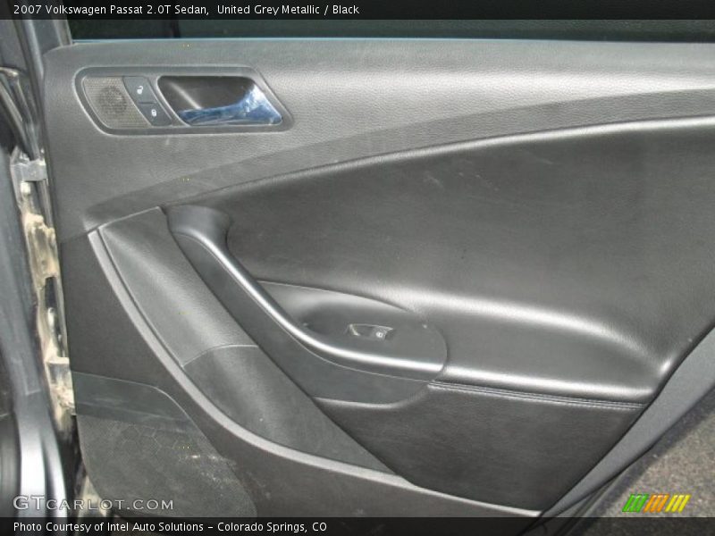 United Grey Metallic / Black 2007 Volkswagen Passat 2.0T Sedan