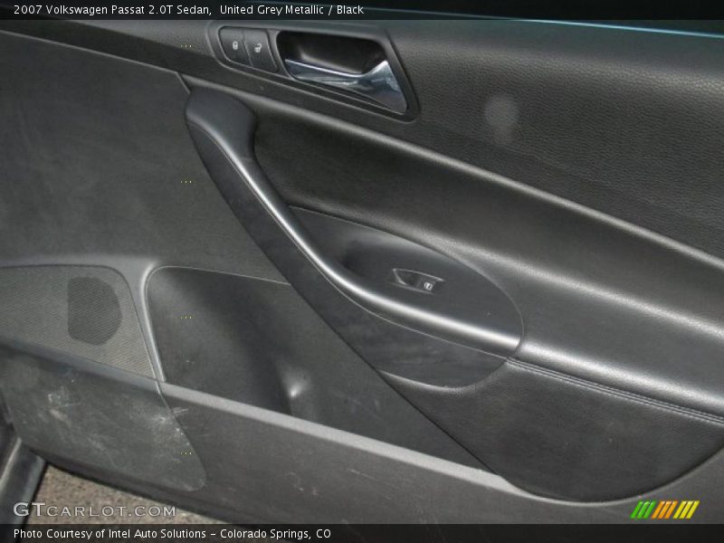 United Grey Metallic / Black 2007 Volkswagen Passat 2.0T Sedan
