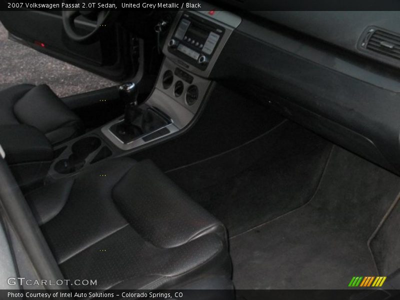 United Grey Metallic / Black 2007 Volkswagen Passat 2.0T Sedan