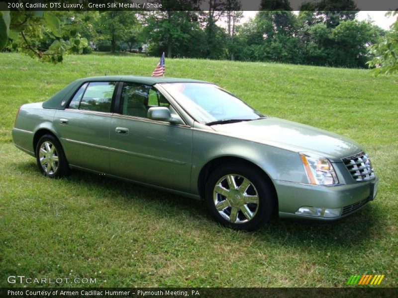 Green Silk Metallic / Shale 2006 Cadillac DTS Luxury