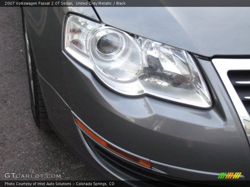 United Grey Metallic / Black 2007 Volkswagen Passat 2.0T Sedan