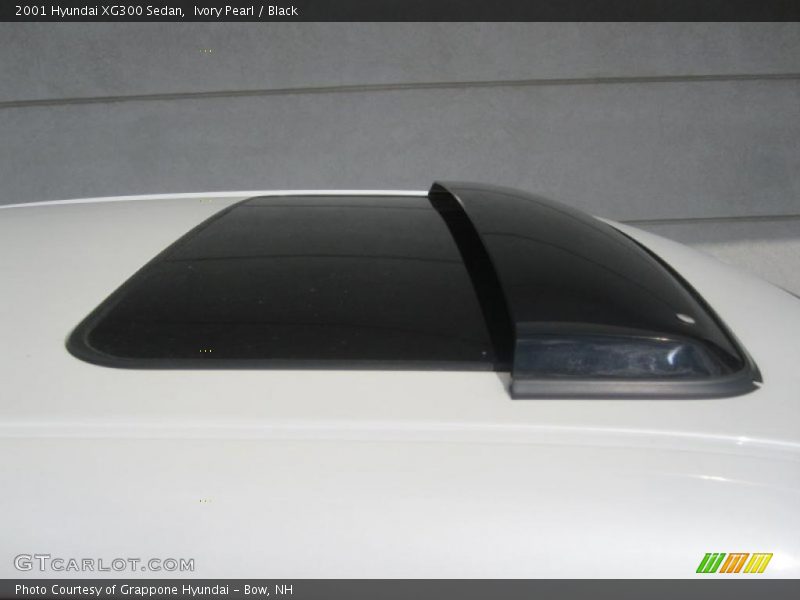 Ivory Pearl / Black 2001 Hyundai XG300 Sedan