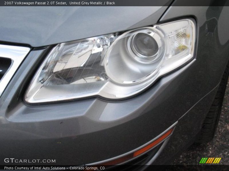 United Grey Metallic / Black 2007 Volkswagen Passat 2.0T Sedan