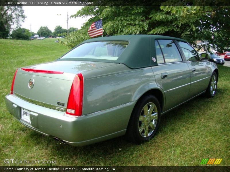 Green Silk Metallic / Shale 2006 Cadillac DTS Luxury