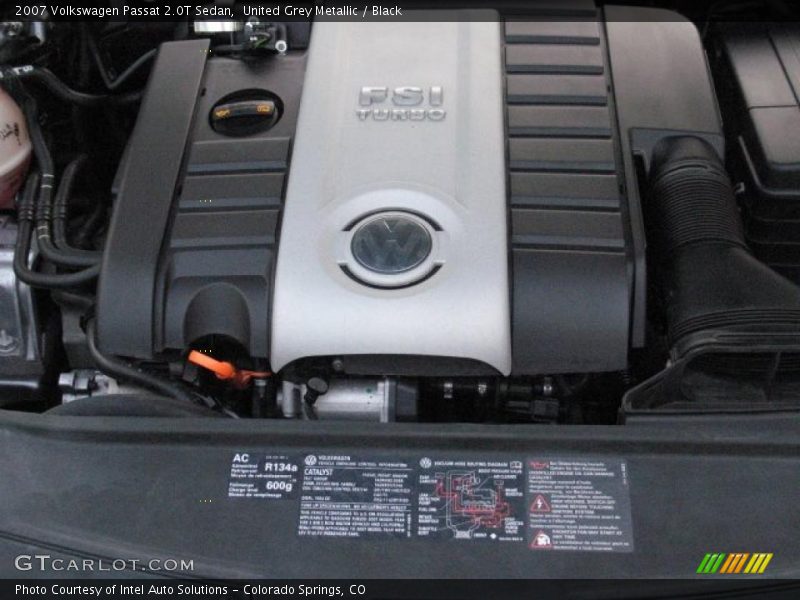 United Grey Metallic / Black 2007 Volkswagen Passat 2.0T Sedan
