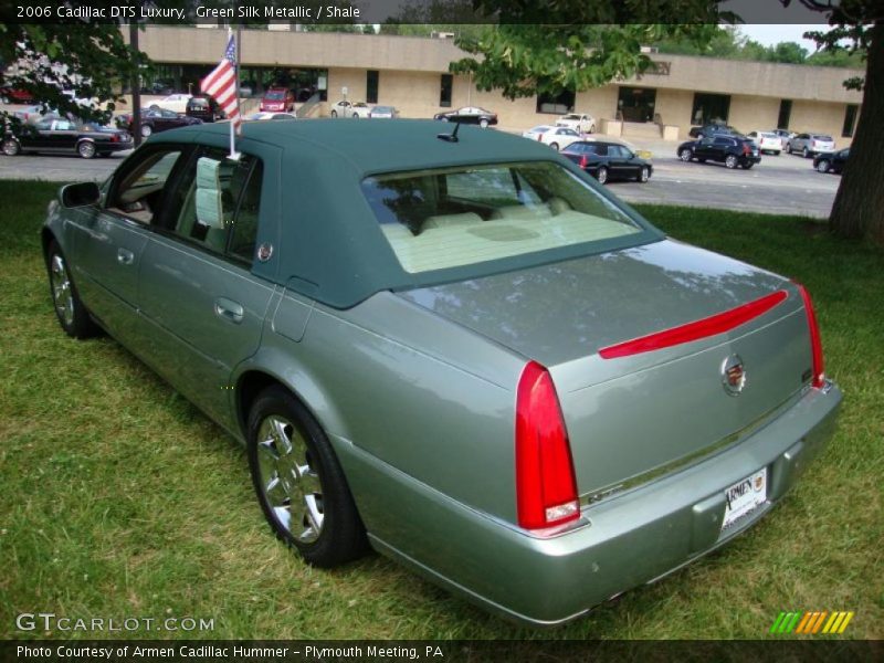 Green Silk Metallic / Shale 2006 Cadillac DTS Luxury
