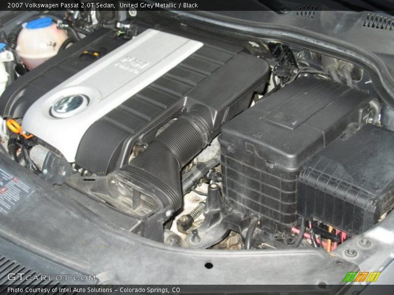 United Grey Metallic / Black 2007 Volkswagen Passat 2.0T Sedan