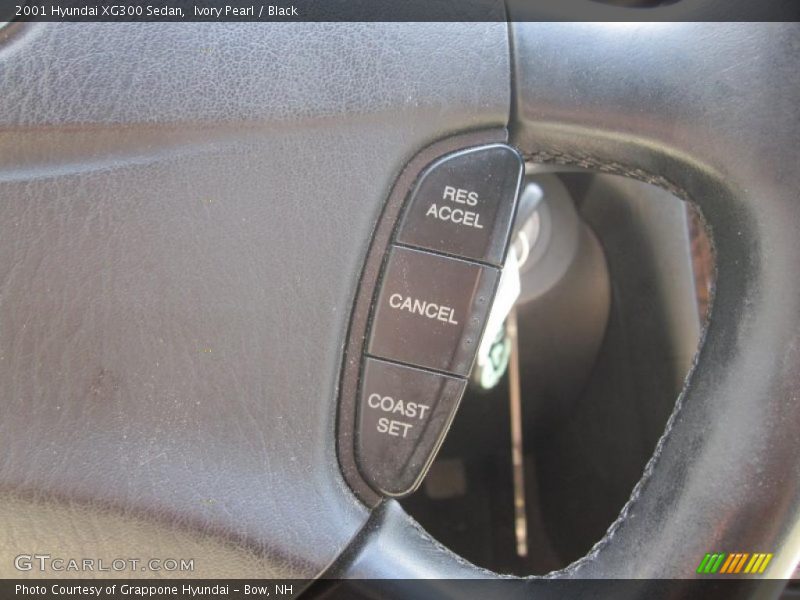 Ivory Pearl / Black 2001 Hyundai XG300 Sedan