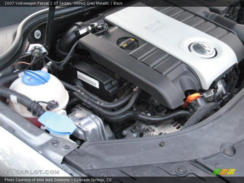 United Grey Metallic / Black 2007 Volkswagen Passat 2.0T Sedan