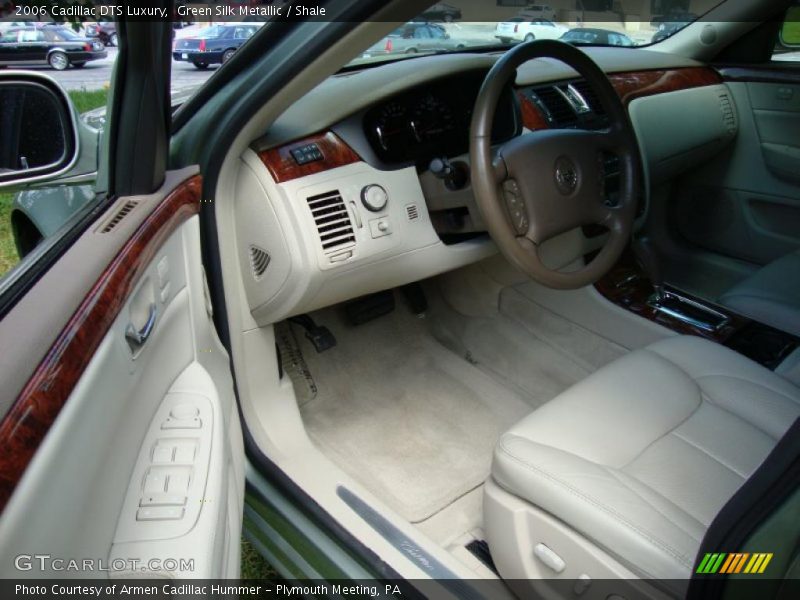 Green Silk Metallic / Shale 2006 Cadillac DTS Luxury