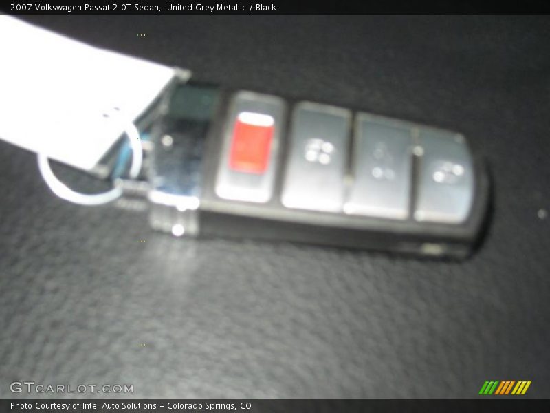United Grey Metallic / Black 2007 Volkswagen Passat 2.0T Sedan
