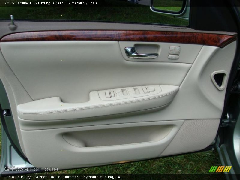 Green Silk Metallic / Shale 2006 Cadillac DTS Luxury