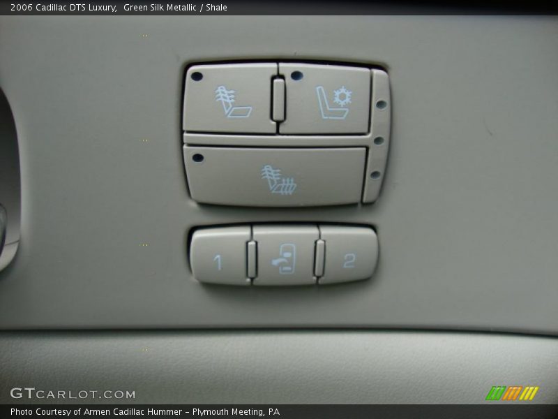 Green Silk Metallic / Shale 2006 Cadillac DTS Luxury