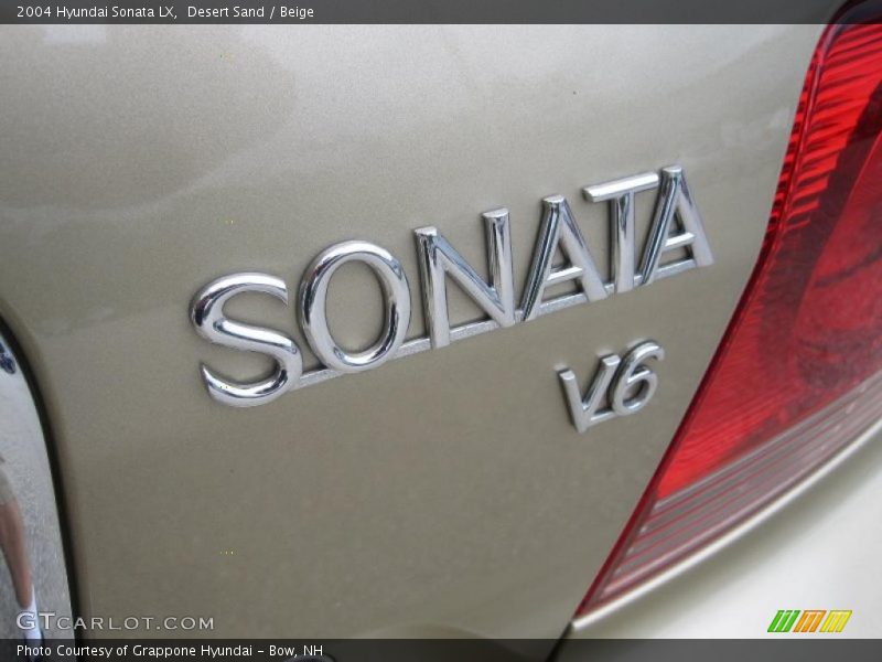 Desert Sand / Beige 2004 Hyundai Sonata LX