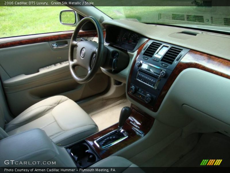 Green Silk Metallic / Shale 2006 Cadillac DTS Luxury