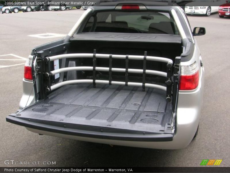 Brilliant Silver Metallic / Gray 2006 Subaru Baja Sport