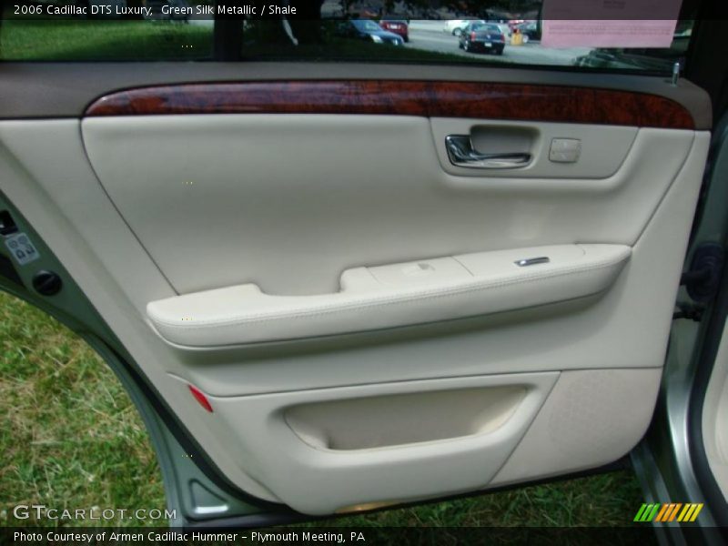 Green Silk Metallic / Shale 2006 Cadillac DTS Luxury