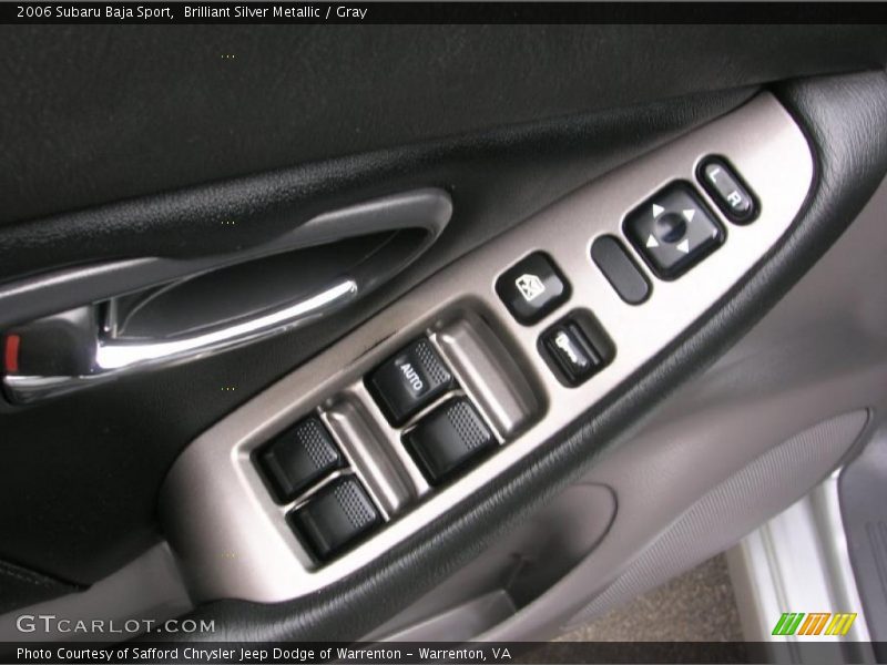 Brilliant Silver Metallic / Gray 2006 Subaru Baja Sport