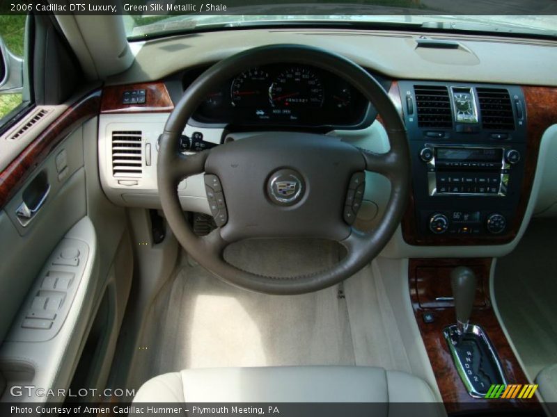 Green Silk Metallic / Shale 2006 Cadillac DTS Luxury