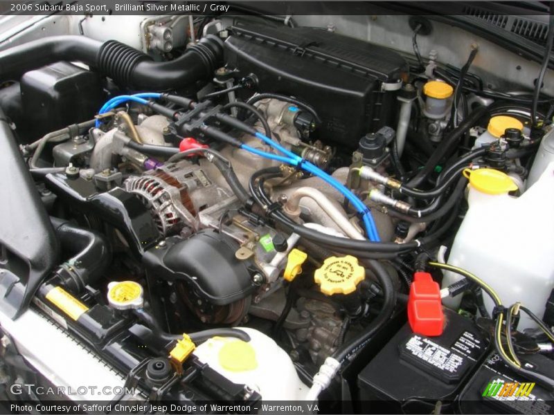 Brilliant Silver Metallic / Gray 2006 Subaru Baja Sport