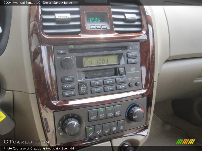 Desert Sand / Beige 2004 Hyundai Sonata LX