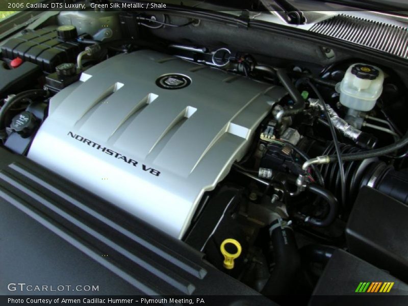 Green Silk Metallic / Shale 2006 Cadillac DTS Luxury