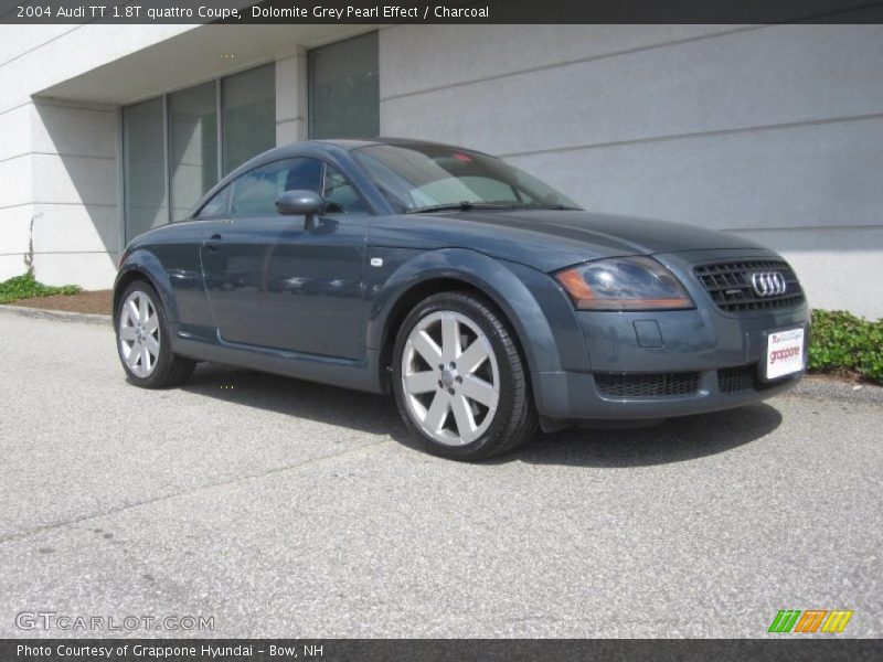 Dolomite Grey Pearl Effect / Charcoal 2004 Audi TT 1.8T quattro Coupe