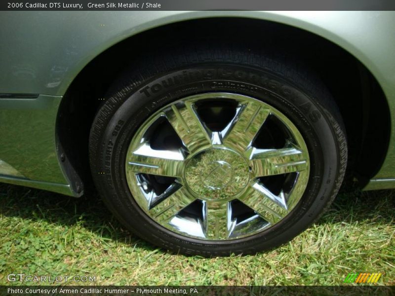 Green Silk Metallic / Shale 2006 Cadillac DTS Luxury