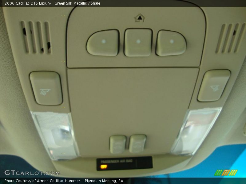 Green Silk Metallic / Shale 2006 Cadillac DTS Luxury