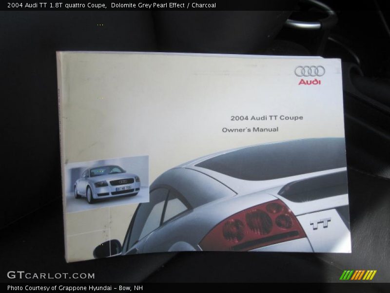 Dolomite Grey Pearl Effect / Charcoal 2004 Audi TT 1.8T quattro Coupe