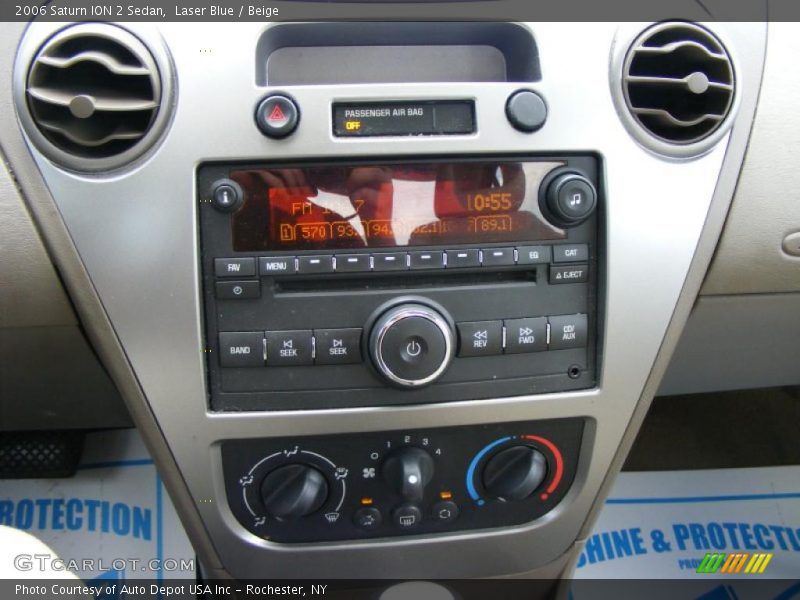 Laser Blue / Beige 2006 Saturn ION 2 Sedan