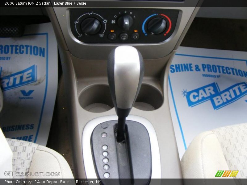 Laser Blue / Beige 2006 Saturn ION 2 Sedan