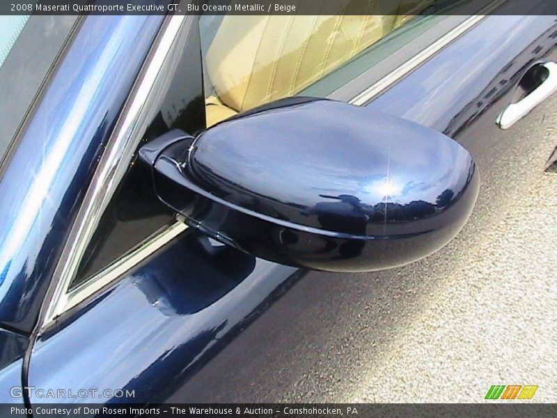 Blu Oceano Metallic / Beige 2008 Maserati Quattroporte Executive GT