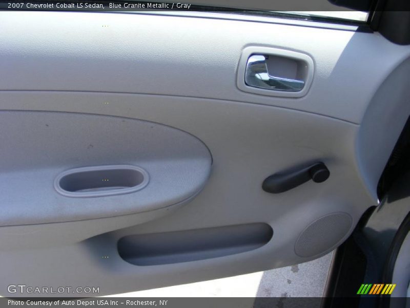 Blue Granite Metallic / Gray 2007 Chevrolet Cobalt LS Sedan