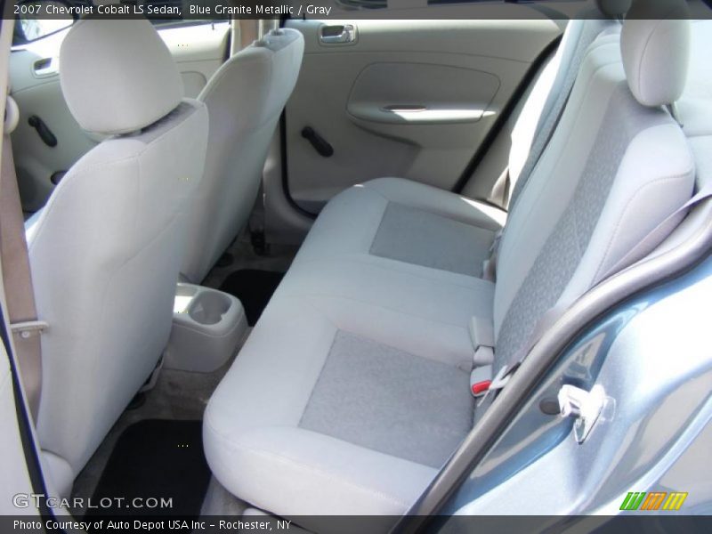 Blue Granite Metallic / Gray 2007 Chevrolet Cobalt LS Sedan
