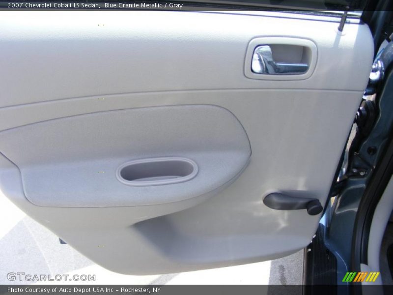 Blue Granite Metallic / Gray 2007 Chevrolet Cobalt LS Sedan
