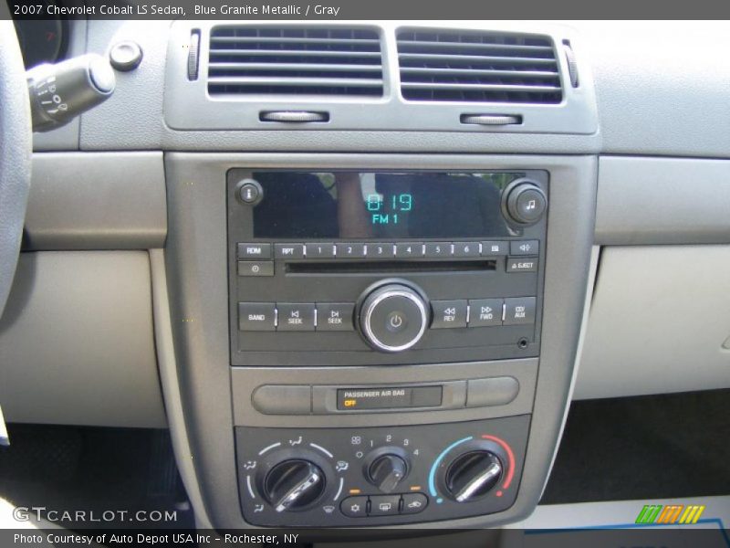 Blue Granite Metallic / Gray 2007 Chevrolet Cobalt LS Sedan