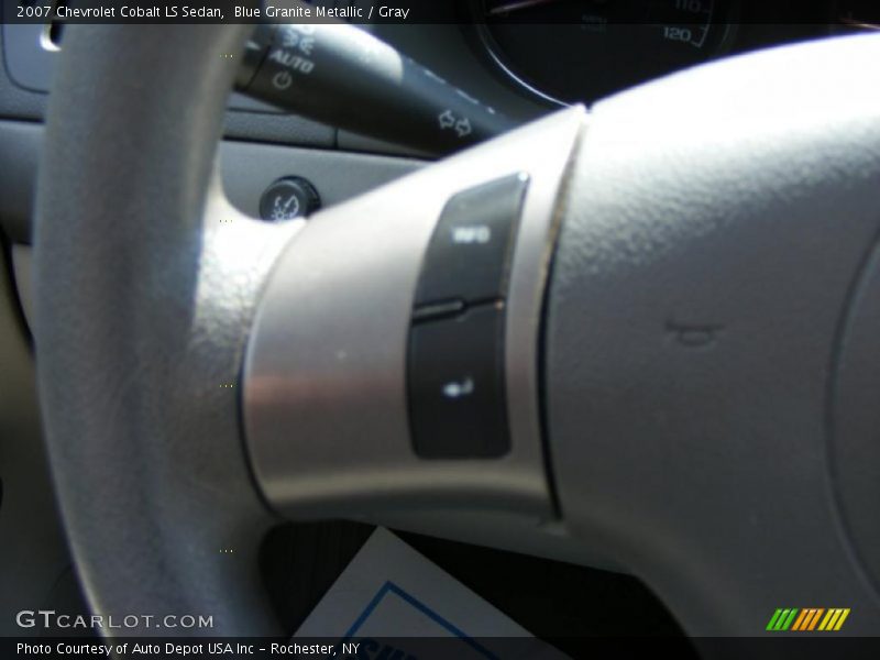 Blue Granite Metallic / Gray 2007 Chevrolet Cobalt LS Sedan
