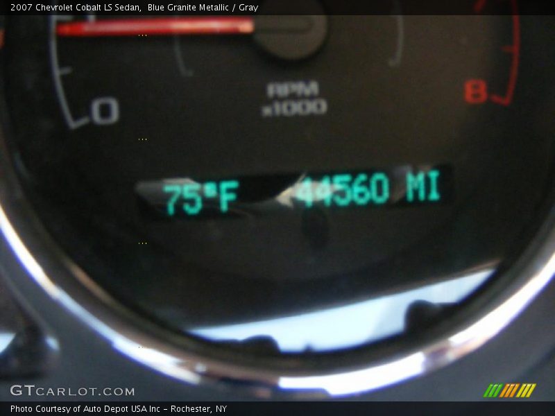 Blue Granite Metallic / Gray 2007 Chevrolet Cobalt LS Sedan