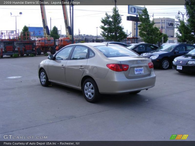 Laguna Sand / Beige 2009 Hyundai Elantra SE Sedan