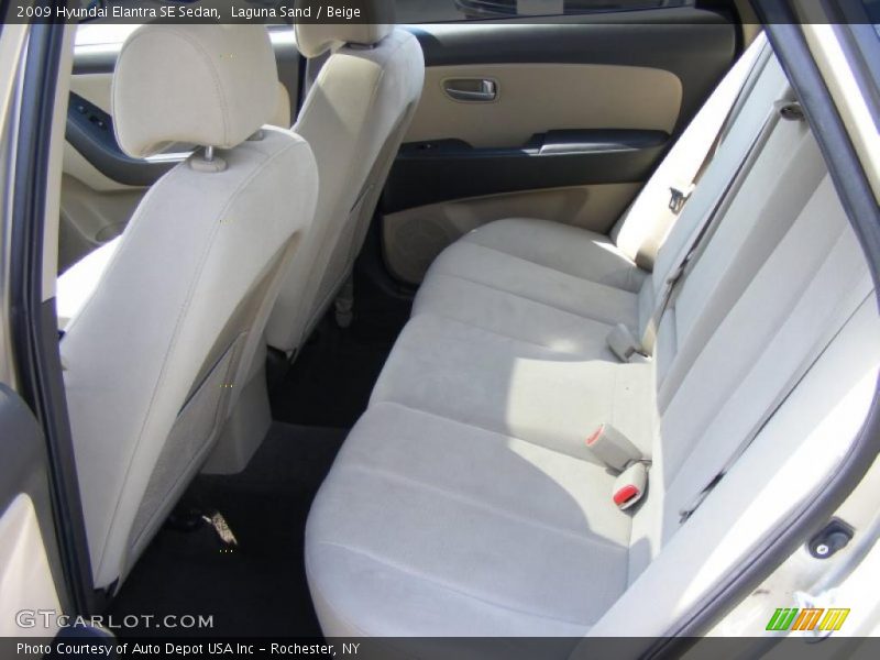 Laguna Sand / Beige 2009 Hyundai Elantra SE Sedan