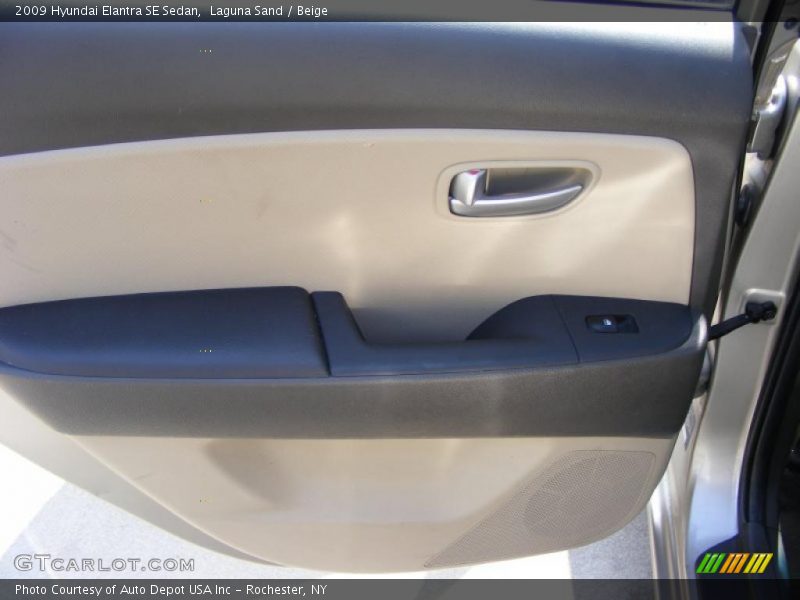 Laguna Sand / Beige 2009 Hyundai Elantra SE Sedan
