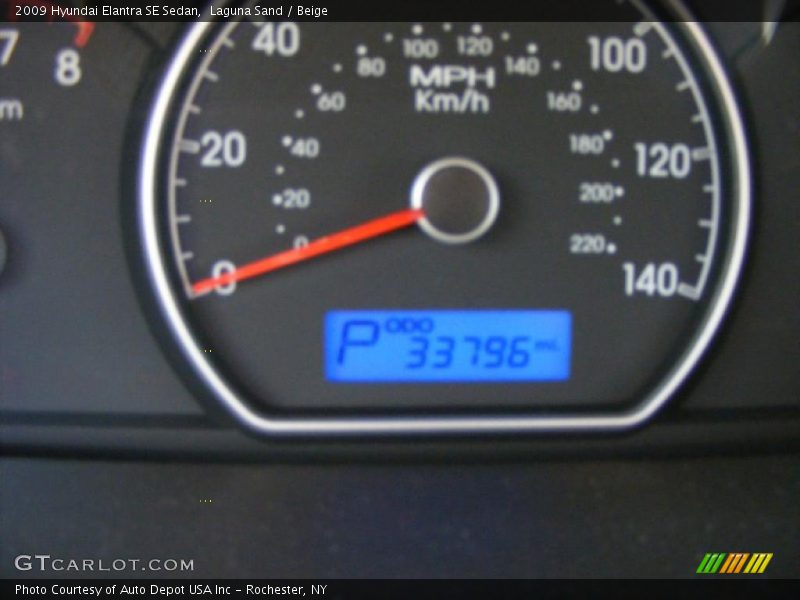 Laguna Sand / Beige 2009 Hyundai Elantra SE Sedan