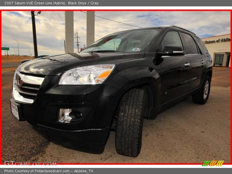 Black Onyx / Gray 2007 Saturn VUE Green Line Hybrid