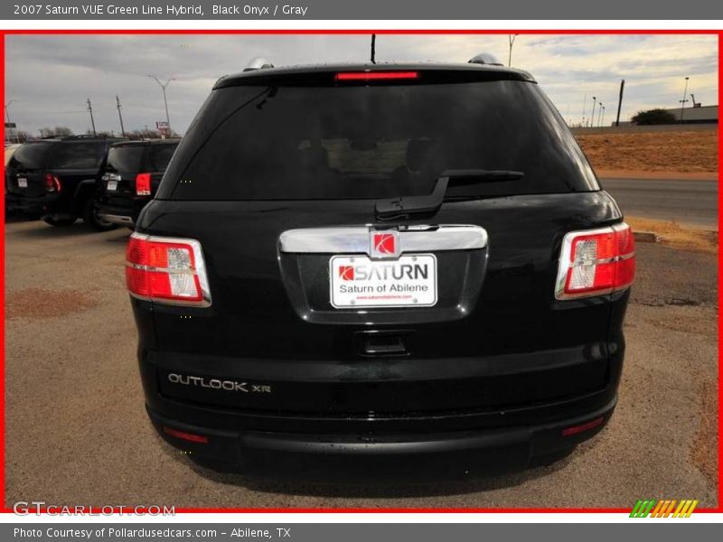 Black Onyx / Gray 2007 Saturn VUE Green Line Hybrid