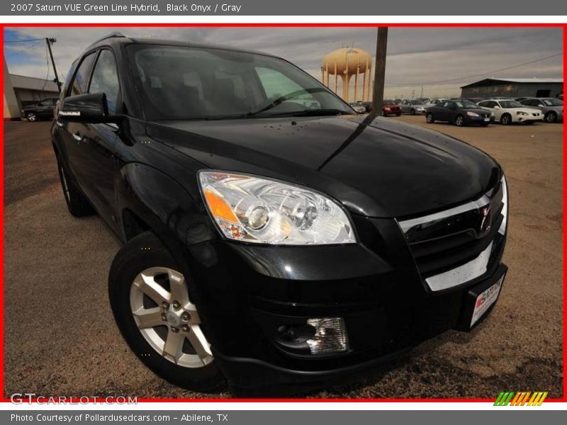 Black Onyx / Gray 2007 Saturn VUE Green Line Hybrid
